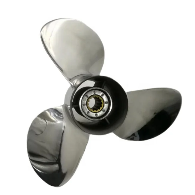 

25-60HP 10 3/8X14 Stainless Steel Marine Outboard Propeller Fit For YAMAHA Outboard Engine