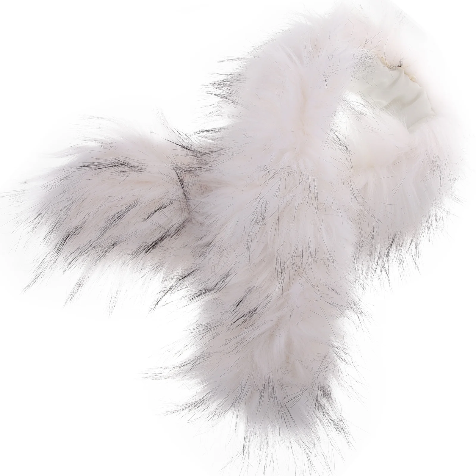 Artificial Fur Collar Hood Replacement Faux Fur Shawl Women Winter Costume Accessory snow suit women faux fur trim for hood