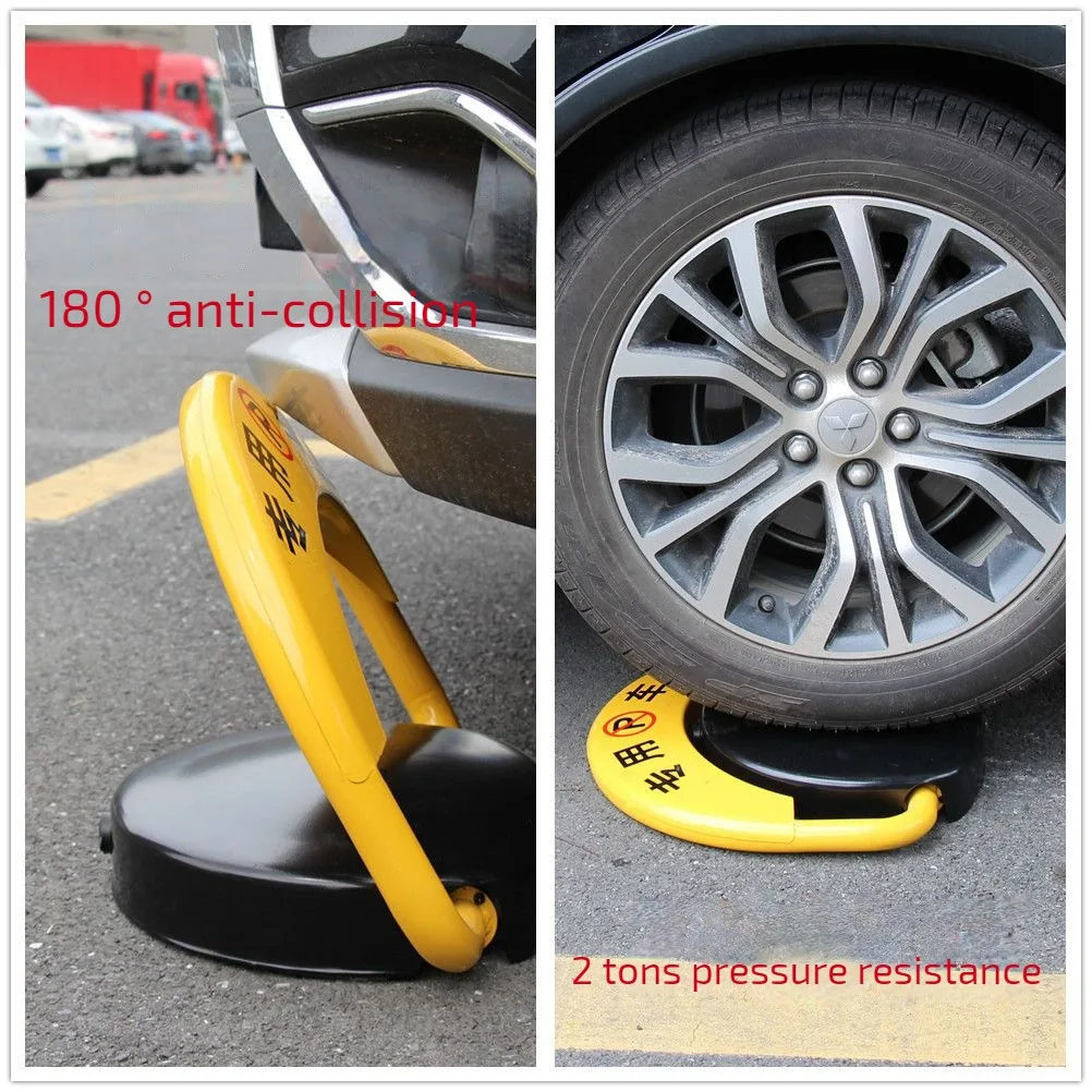 KR802-TH Waterproof Anti-collision Solar Intelligent Remote Control Parking Lock And Solar Ground Lock