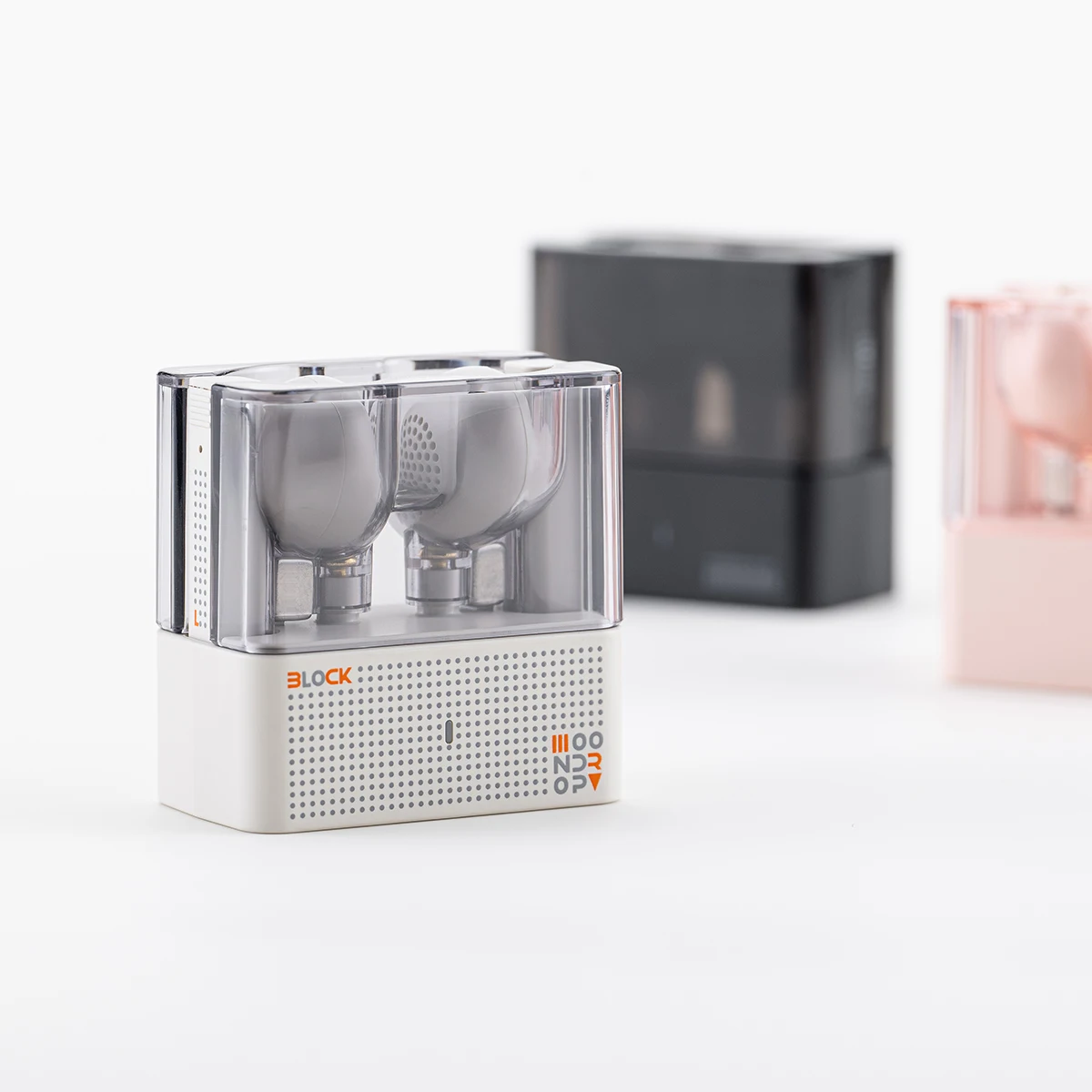 سماعات أذن MOONDROP BLOCK ذات الرأس المسطح TWS Bluetooth 5.4