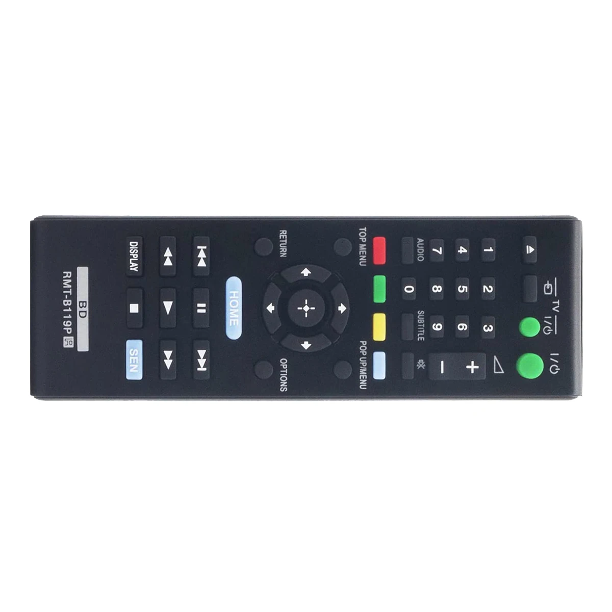 RMT-B119P Remote Control for Sony Blu-Ray Recorder Disc DVD Player BDPS490 BDPS1100 BDPS590 BDPS5100 BDP-S390 BDP-S190