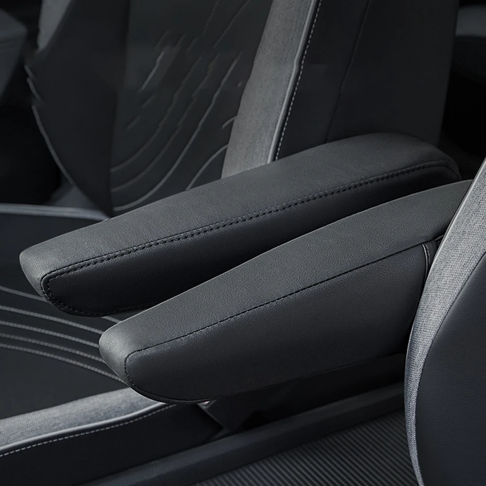 

For ID.3 For Facelfit For ID.4 2021-2026 Center Armrest Cover Car Accessories Black White Easy To Use High Quality Tools