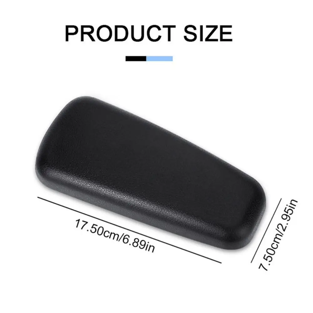 Pu レザー車の膝当てパッドソフトファッション自動アームレストパッド人間工学に基づいたデザイン耐久性のある中央コンソール側保護パッド