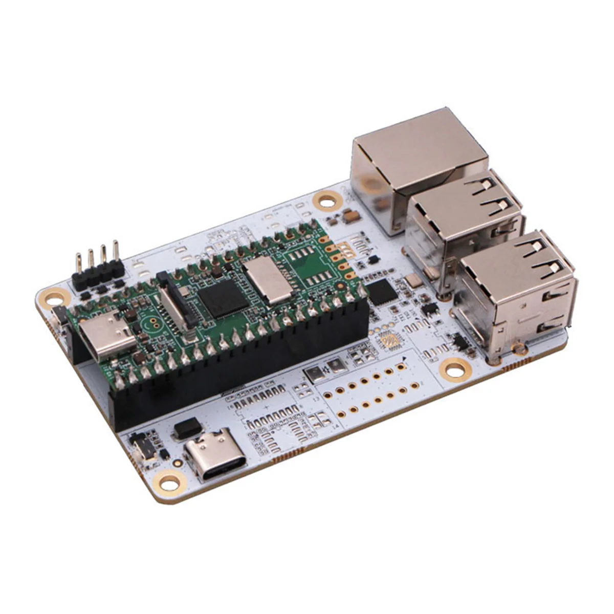 Carte de développement RISC-V Milk-V Duo + Capture d'écran 2MP GC2083 + HUB USB 6,000 Board Support Linux pour les amateurs d'IoT DIY Gamers
