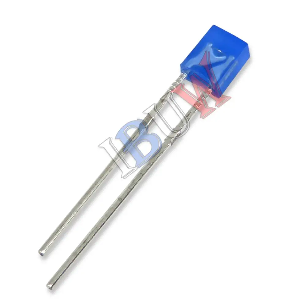 100PCS 2X3X4 2X5X7 square LED 234 257 light emitting diode blue red green white yellow electronic DIY KIT
