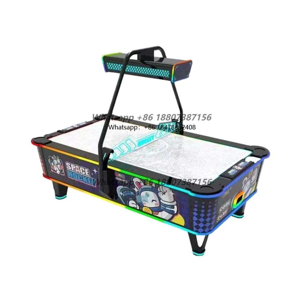 Hockey Game Machine for Kids and Adults, Dual Player Coin-Operated Ice Hockey Arcade Machine