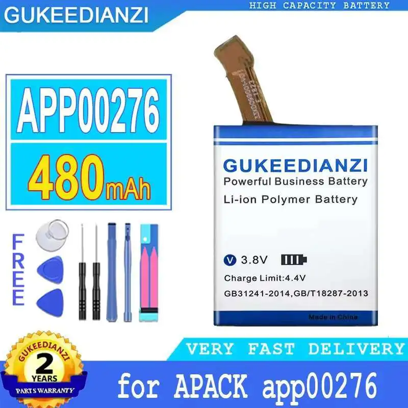 

Reliable Power Supply Unknown Product Battery Long Lasting APP00276 With Cable 480Mah For Apack App00276