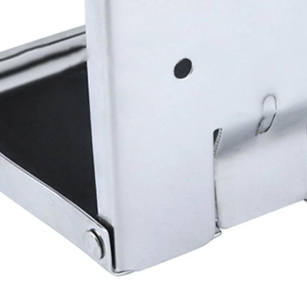 Stainless Steel Folding Cup Holder Extender for Boat RV Truck Cart Car Compact Storage 4.3 for L x 4 W x 0.74 H inch