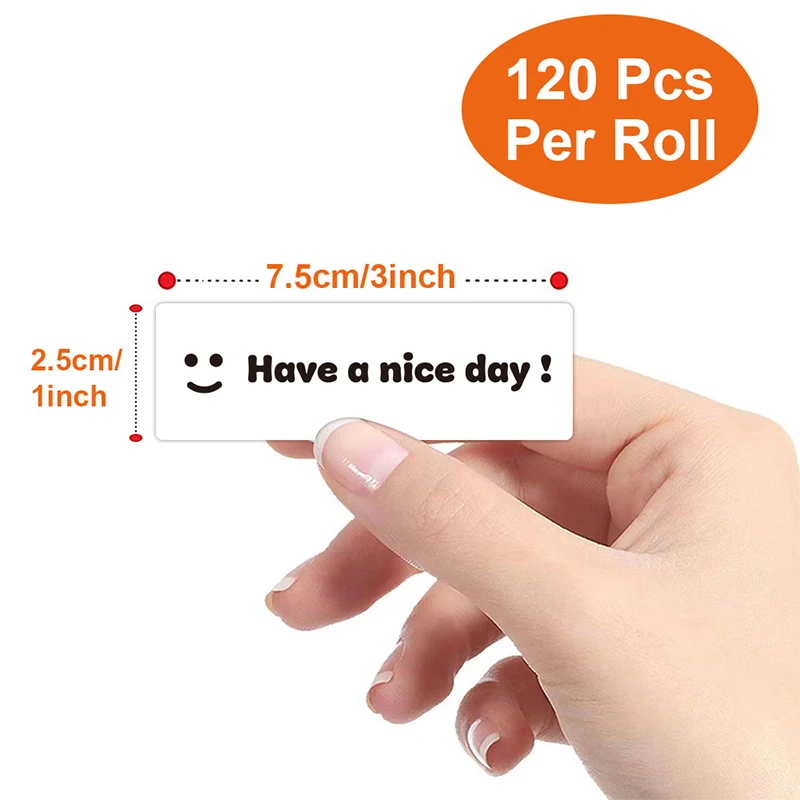 120PCS/Roll Sealing Stickers 