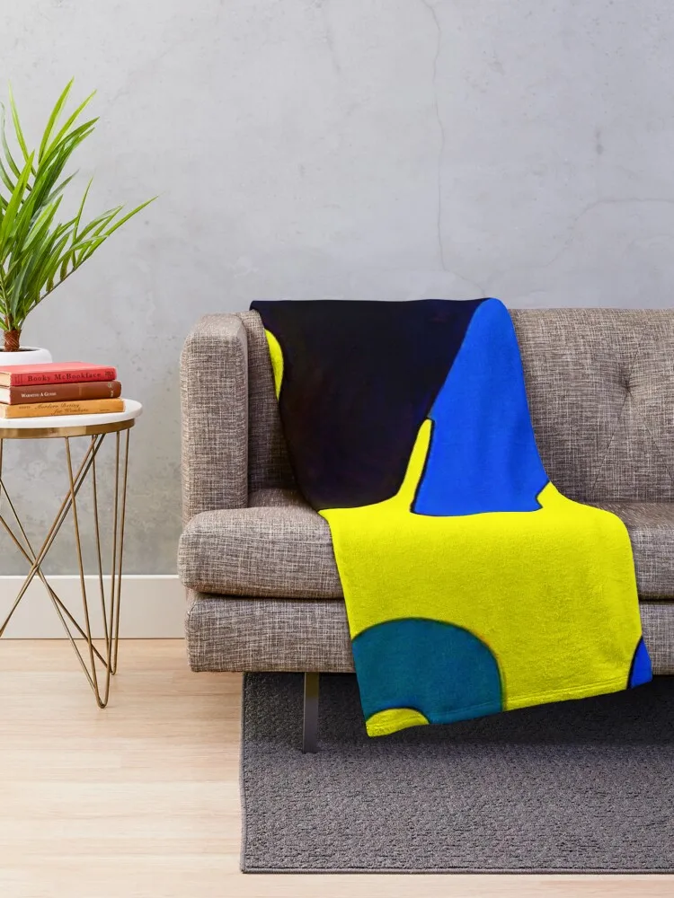 Configuration By Jean Arp Vibrante Edition Throw Blanket Winter beds Soft Plaid on the sofa Bed Fashionable Blankets