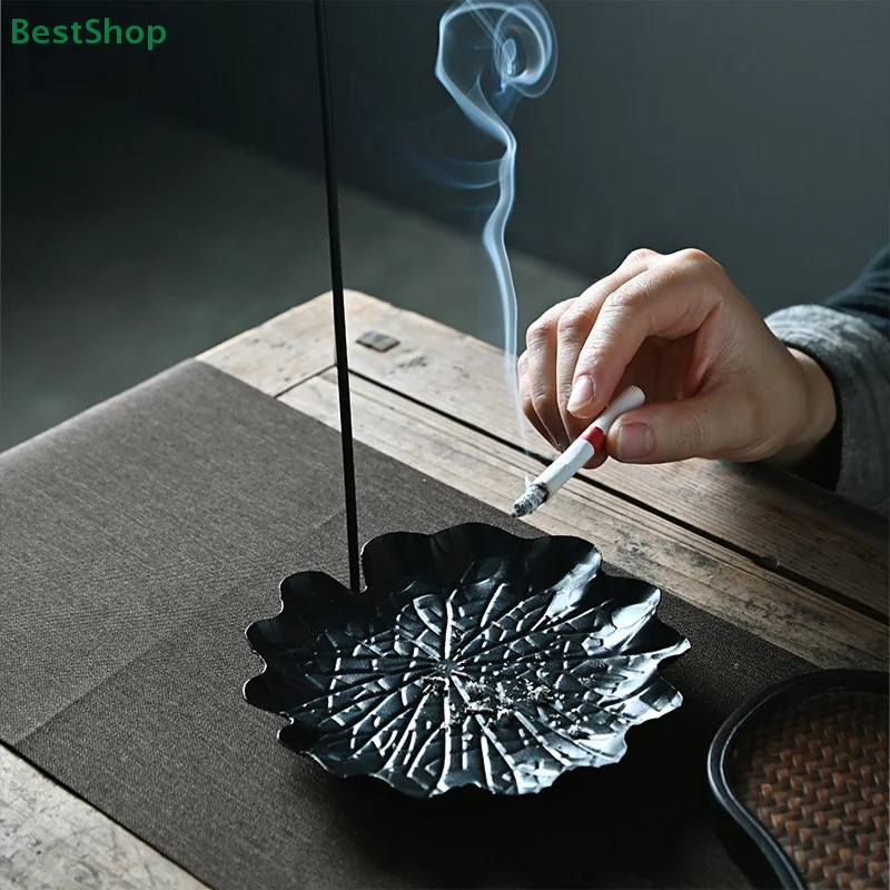 Iron Art Upside Down Incense Holder Creative Hanging Incense Stick Holder Incense Plate Ornament Home Yoga Decoration