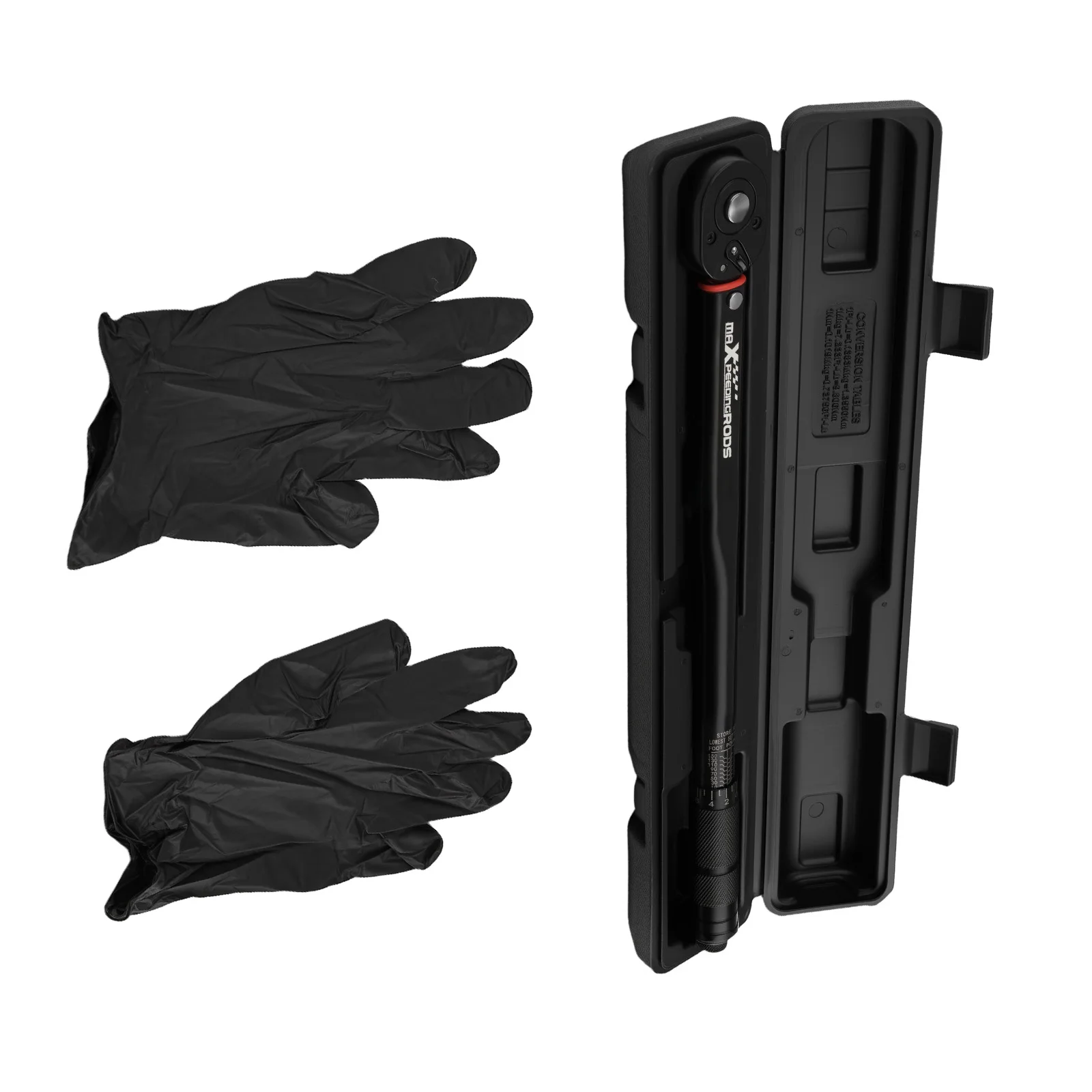 

Gear Drive Torque Wrench 1/2 10-150 Ft-Lb Pre-calibrated with Storage Case