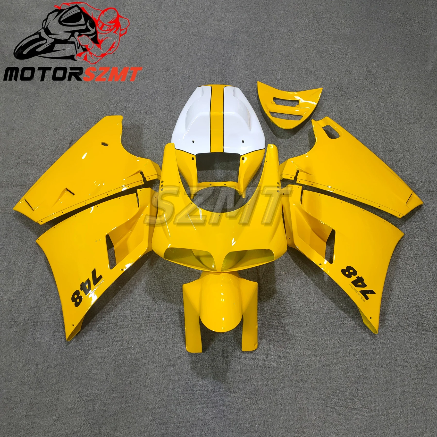 

Plastic Fairings for DUCATI 996 1996 - 2002 Red Abs Fairing 748 2001 Bodywork 998 1999 unpainted