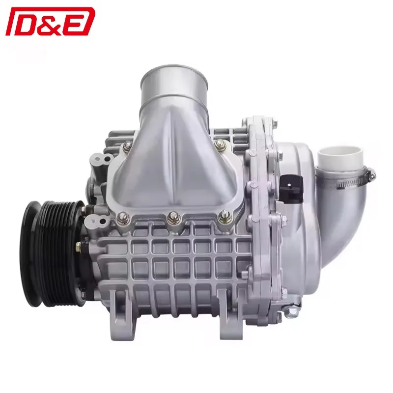 SC14 Engine Supercharger Compressor Turbocharger Roots Blower For Cars Plant Farm 2.0L-3.8L High Pressure Blower Aerator