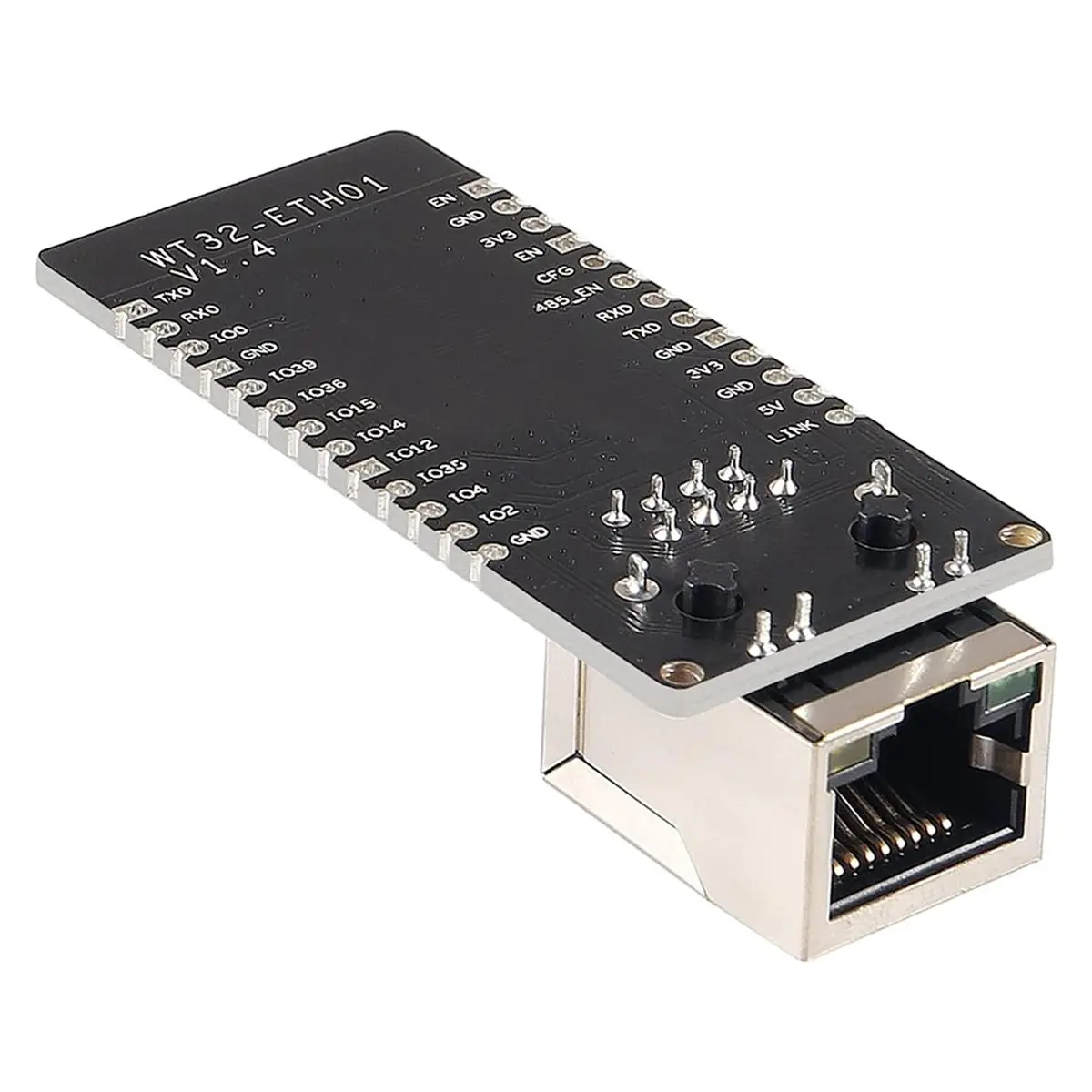 2 Pack WT32-ETH01 Development Board, Ethernet WiFi for BLUETOOTH Serial-to-Ethernet Converter Embedded MCU Module