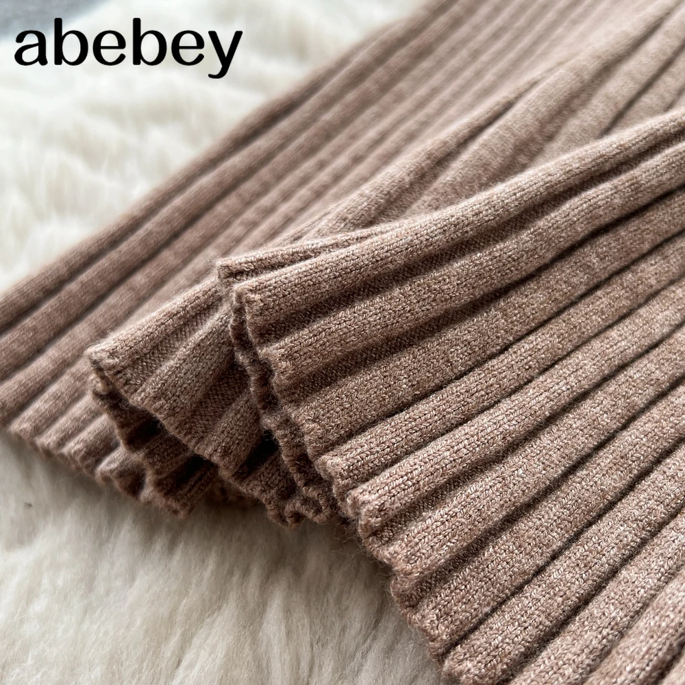 Camisola vestido de malha para mulheres vintage tricô pacote hip elegante senhora malhas elasticidade feminino outono inverno midi vestidos