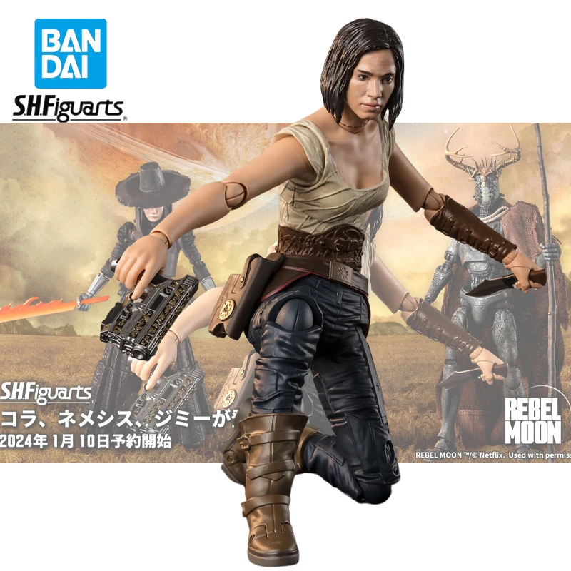 

Original Bandai S.H.Figuarts Rebel Moon - Part One: A Child of Fire Korra Action Figure Collectible Model Dolls Statuette Gift