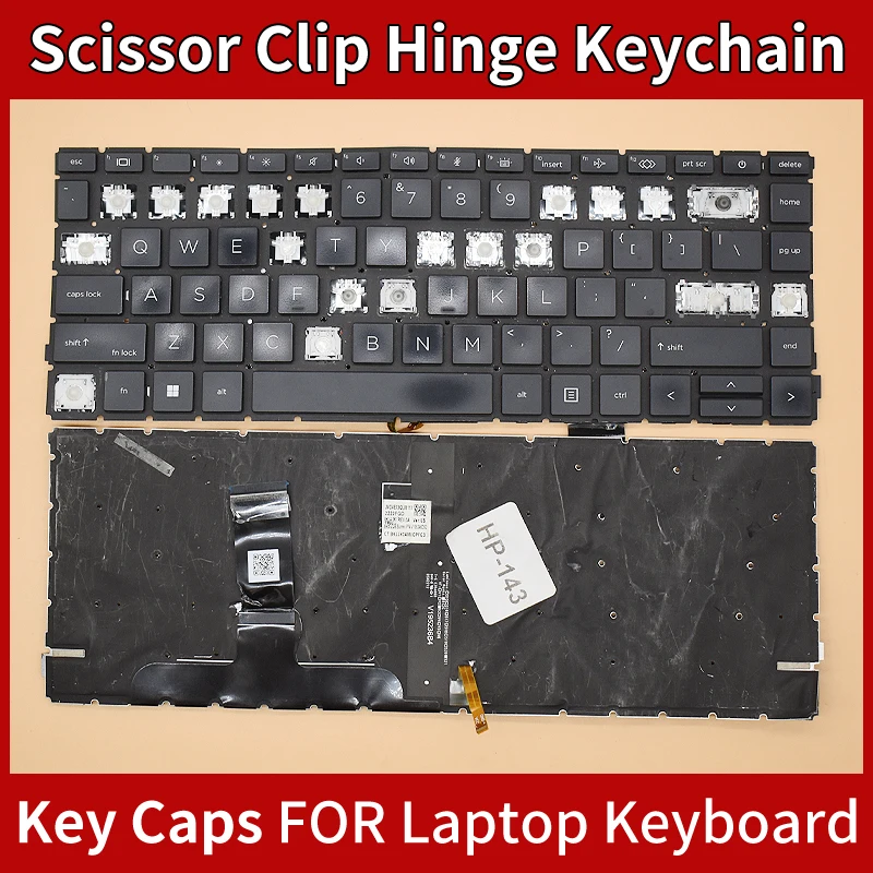 Replacement Keycap Key Cap Scissor Clip Hinge For HP ProBook 450 G8/455 G8/455R G8 450 G10/455 G10/455R G10