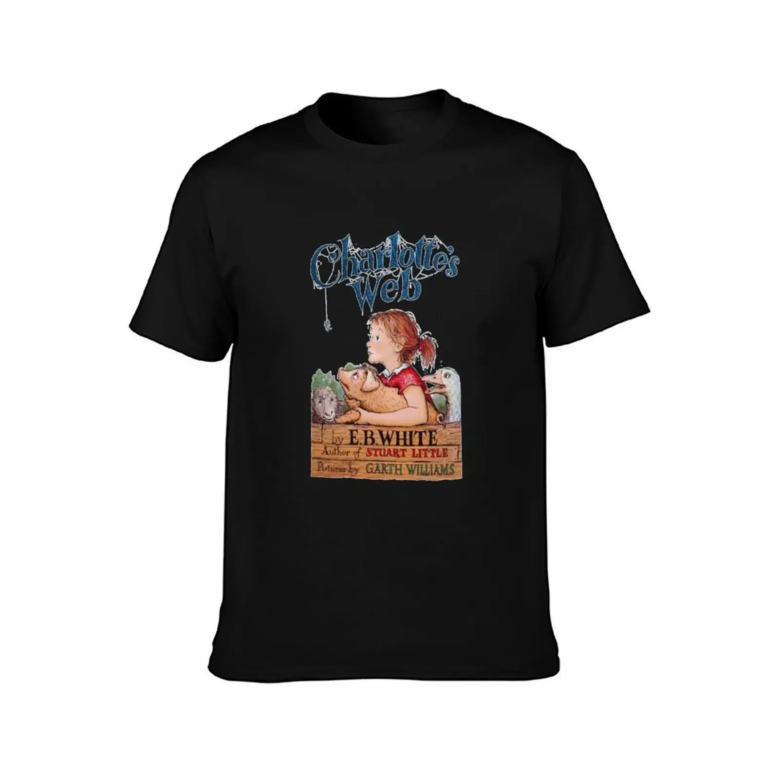Charlotte's Web T-Shirt Breathable Lightweight Summer Top T-Shirt