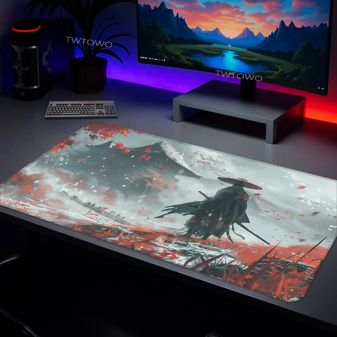 لوحة الماوس ألعاب الساموراي اليابانية XL منزل جديد كبير ماوس XXL حصير مكتبي لوحة المفاتيح الميكانيكية السجاد لينة عدم الانزلاق الفئران الوسادة #2