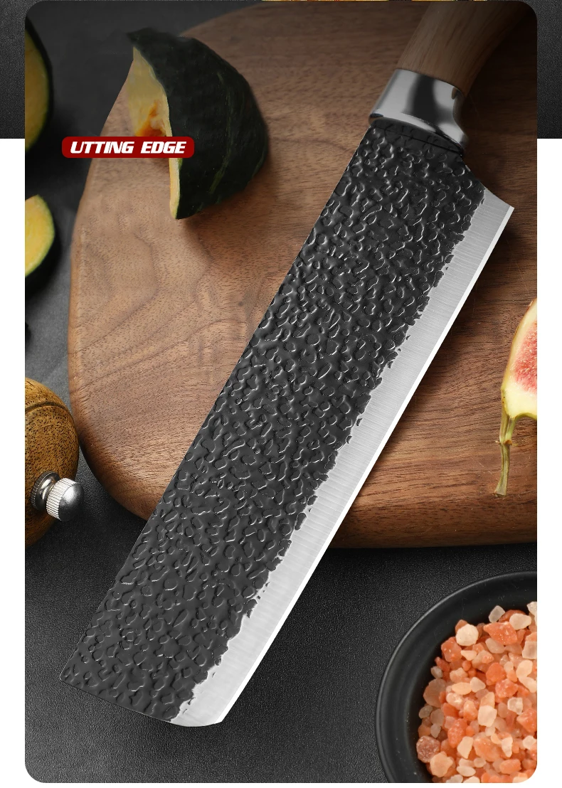 Edelstahl-Küchenmesser, Filetiermesser, Kochmesser, Sushi- und Sashimi-Messer, professionelles Werkzeug für Metzger, japanisches Messer zum Schneiden von Gemüse und Fleisch. – Detail 3