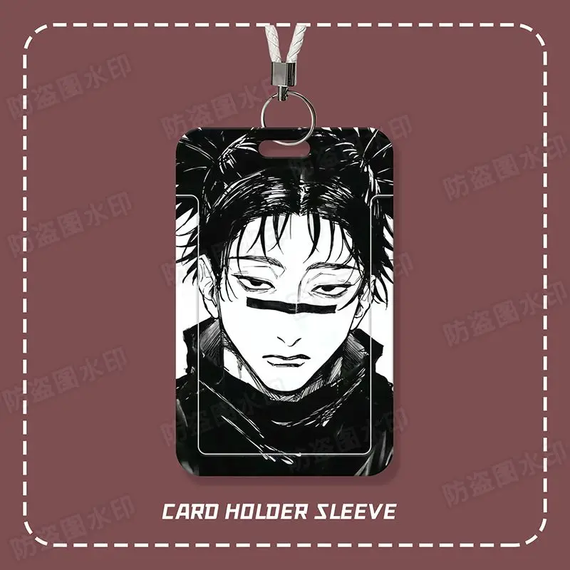 2025 Game Jujutsu Kaisen Choso Student Card Cover Set Card Access Card Bank  ID Holder Retractable Credit Protective Sleeves Gift - AliExpress 200000532