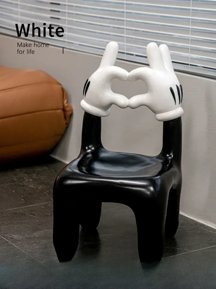 

Internet celebrity creative comparison chair children's cartoon seat cute and interesting small chair kindergarten back stool