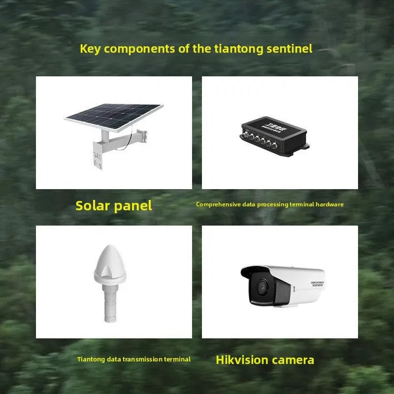 2026 New Tiantong PS02 Outdoor Camera Pole Mount for Wildlife Ecological Monitoring Beidou/GPS Dual-Mode Positioning Human Intru