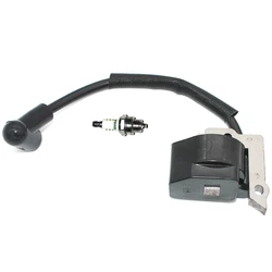 Ignition Coil Module Spark Plug For Dolmar LT-30 MS-30 MS-31 Makita DST300 DBC300 BrushCutter Trimmer Weed Eater Parts369143010