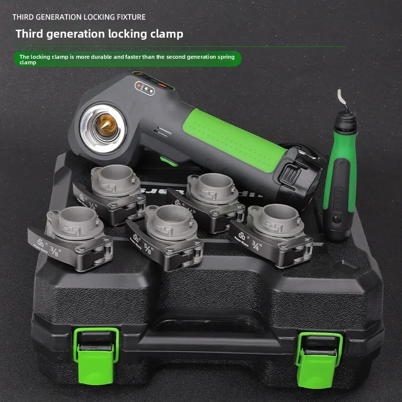 ST-E800A Lithium Electric Flare Copper Tube Flare Pipe Expander Pipe Expander Automatic Flare