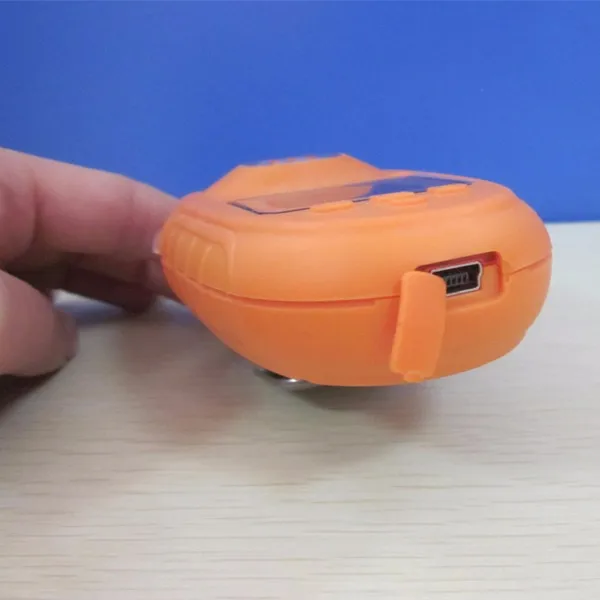 Detector portátil de gás CO2 dióxido de carbono com OLED destacado