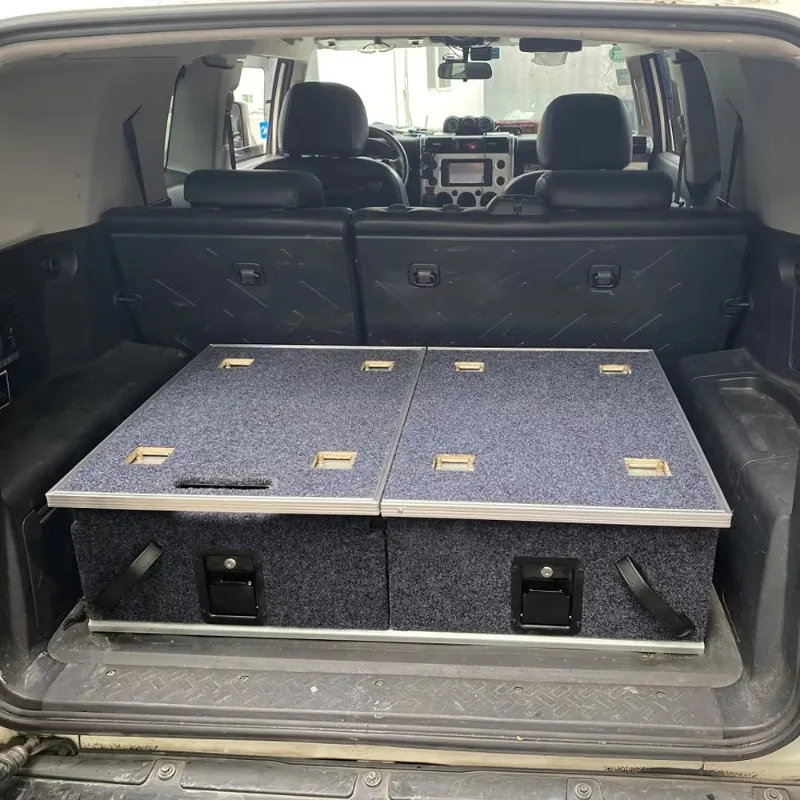 

Custom 4x4 Off-Road Outdoor Top Slide Bed Camping Land Cruiser Cargo Toolbox Drawer