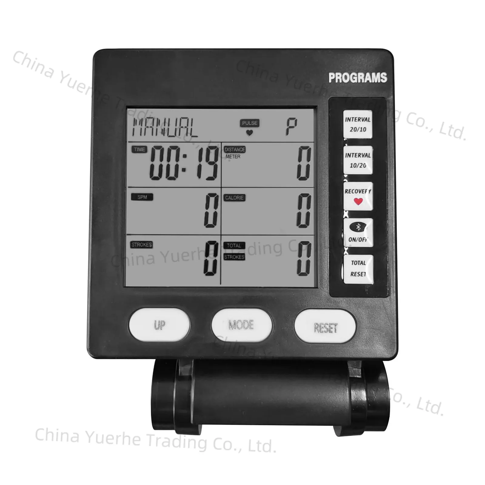 

For Magnetoresistive Rowing Device Fitness Equipment Monitor Screen Rowing Machine Counter Bluetooth APP Electronic Watch