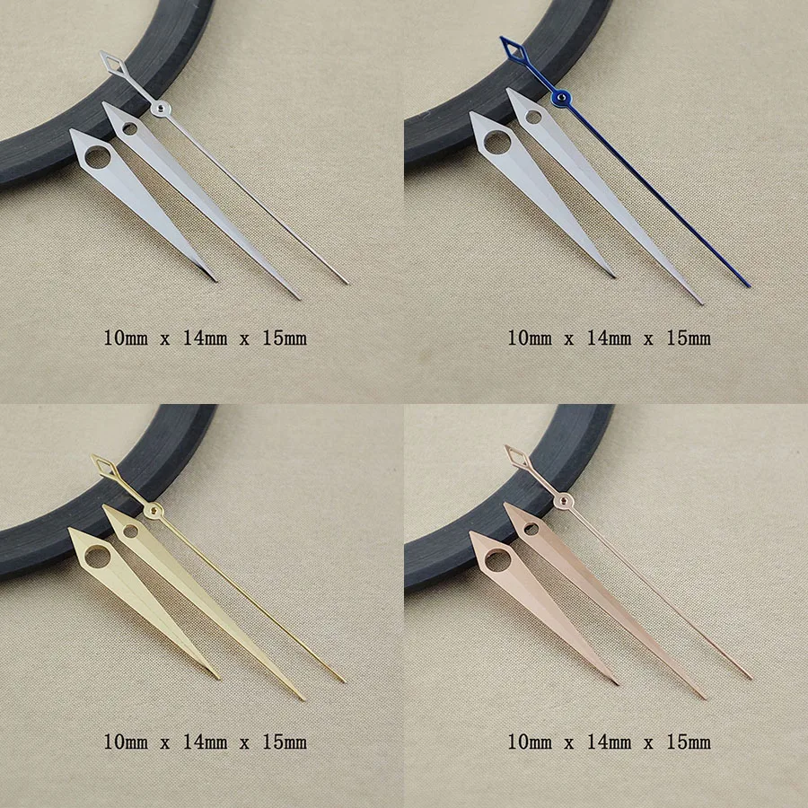 

NH35 Hands Silver Gold Rose Gold Pointer No luminous Hands Watch Accessories Suitable For NH34 NH35 NH36 4R Movement