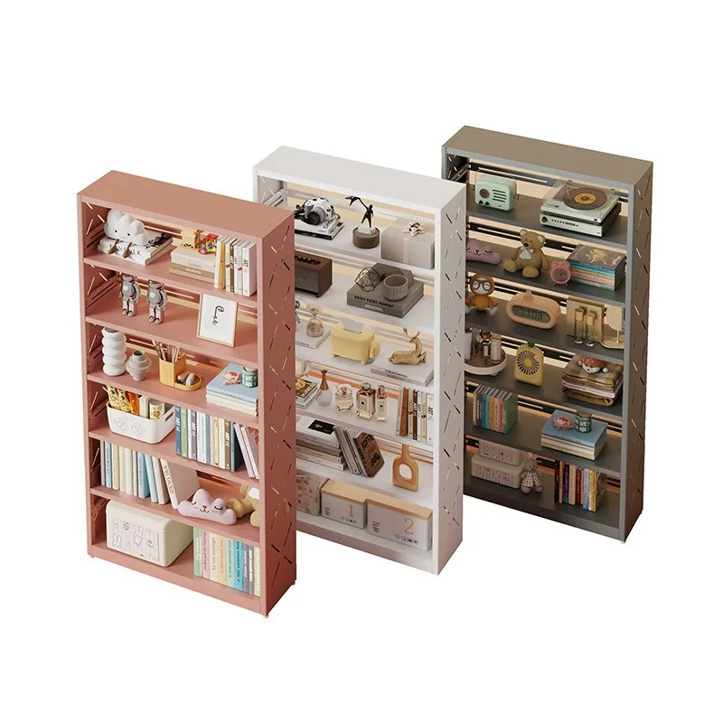 

Книжная полка из кованого железа, офисная полка для хранения, домашняя библиотека, книжная полка, напольная полка, детские книги