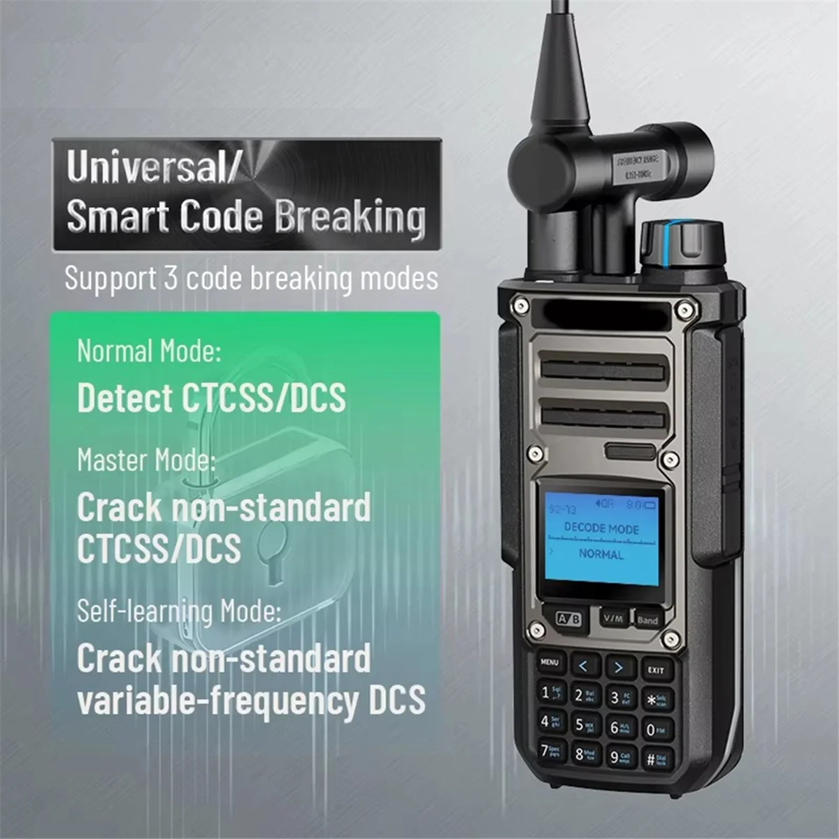 

2025+TK11 Two Way Radio Walkie Talkie Portable Long Range 10W Transceiver Ham Amateur CB Shortwave Receiver AM FM NOAA (EU)