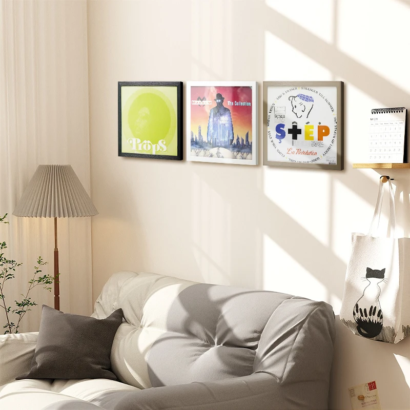 Hot 3 Color LP Record Photo Frame Display For Wall Mount Shelf 12 Inch High Quality Frame Perfect for Vinyl Record LP Storage