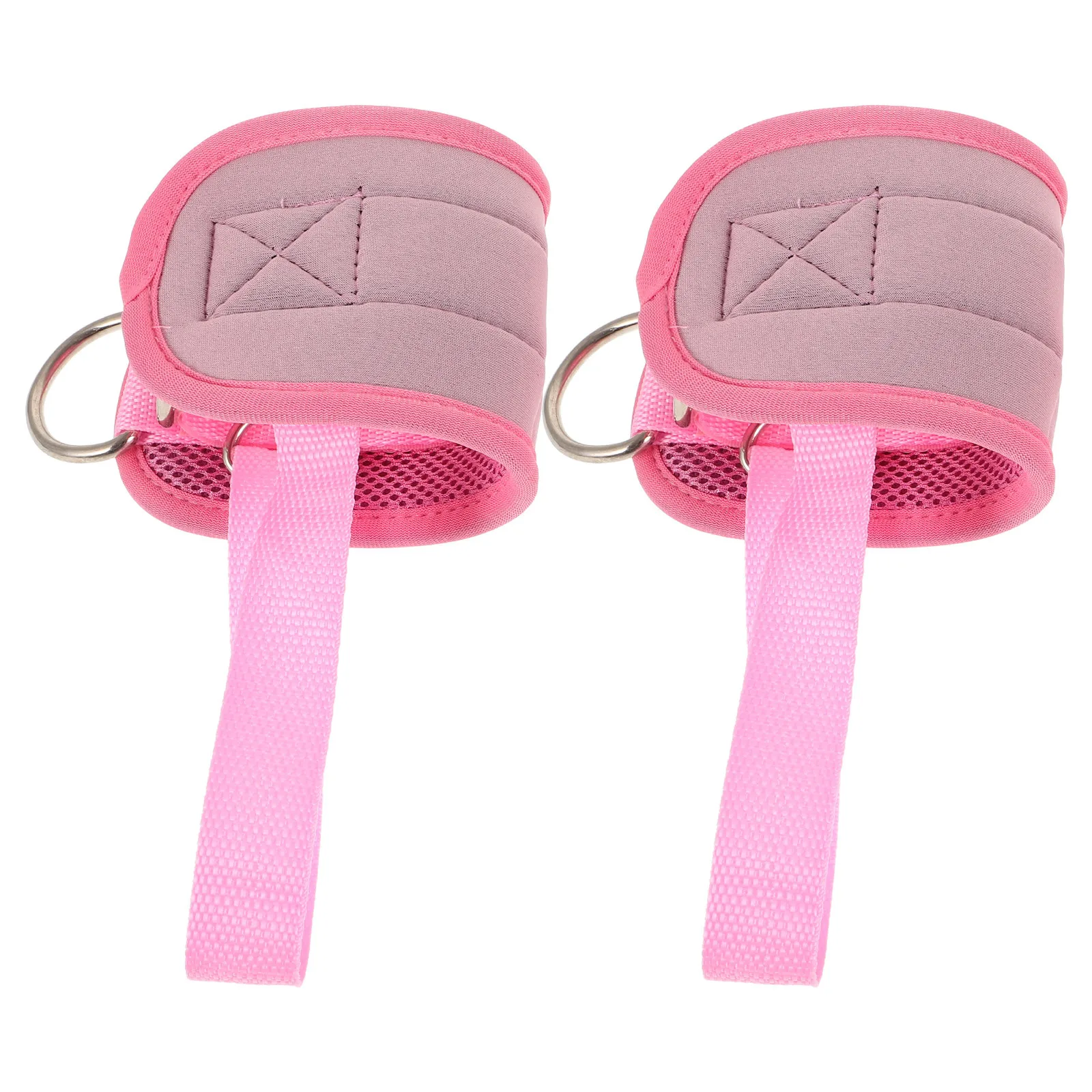

1Pair Cable Machine Ankle Strap Durable Neoprene Buckle Design for Gym Home Workout Leg Strength Exercise Portable Wrap Band