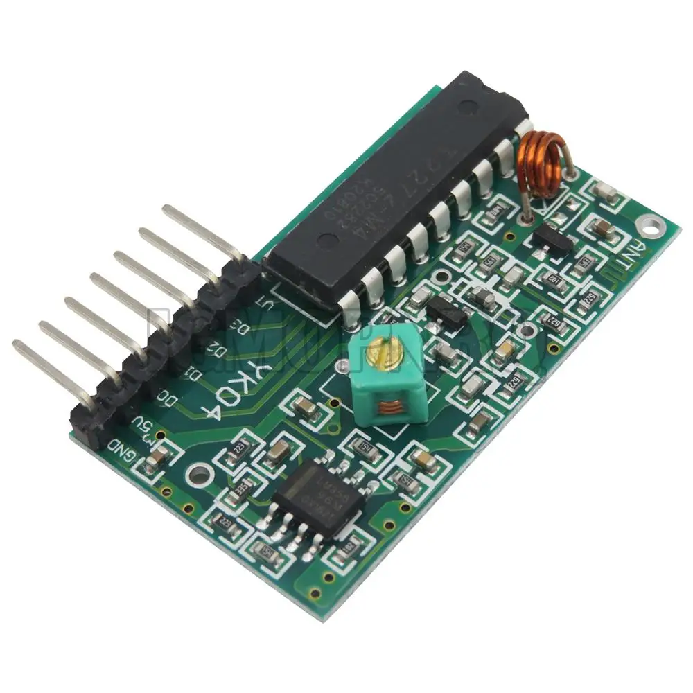 IC 2262/2262 2262/2272 4 Channel 315Mhz 433MHZ Key Wireless Remote Control Kits Receiver module For arduino