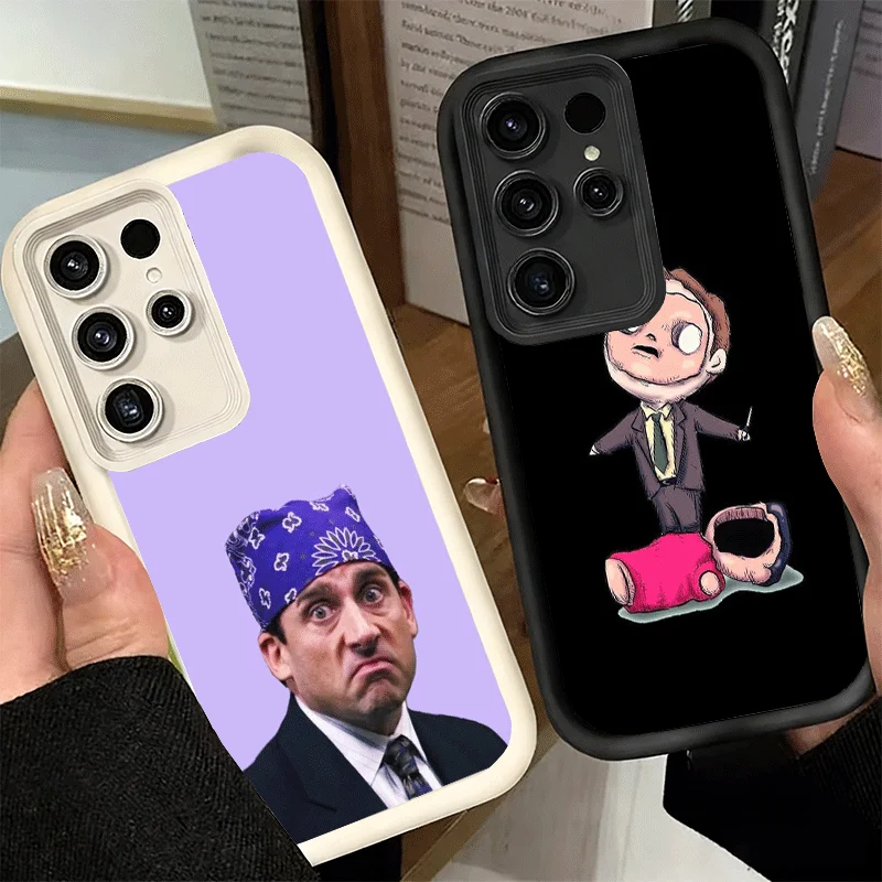 The Office Tv Show Soft Phone Case for Samsung Galaxy S26 Ultra S25 Edge S24 S23 S22 Plus S21 S20 FE 5G Shell Silicone Funda