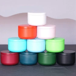 Tea Can with Airtight Lids Tinplate Tea Storage Containers Mini Portable Box Candle Making Sealed Tins Jewelry Coffee Spices Box