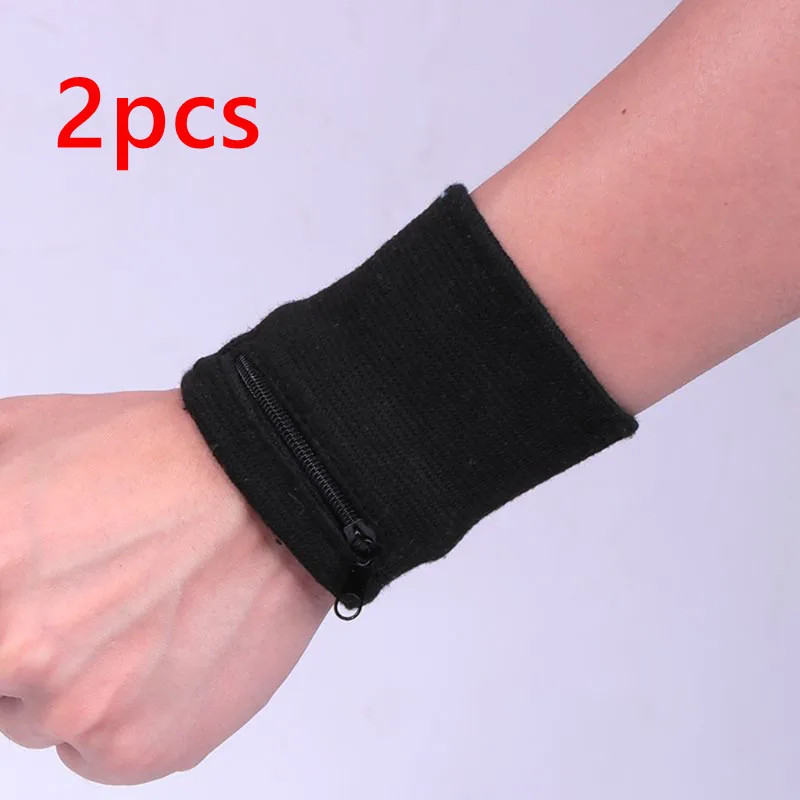 Sport-Armband mit Reißverschlusstasche, Laufsport-Armbandtasche für MP3-Schlüsselkarte, Aufbewahrungstasche, Basketball, Schweißbänder, Armbandtaschen