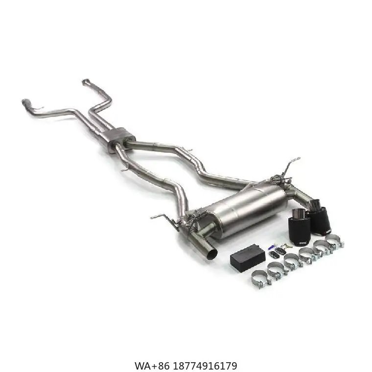 

Suitable for Stainless Steel Valve System Exhaust Sound F80 M3 Muffler Catback Exhaust System