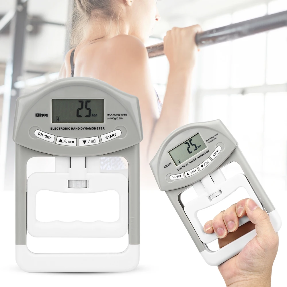 Electric Strength Grip Dynamometer Student Constitution Measurement Tester for Daily Fitness