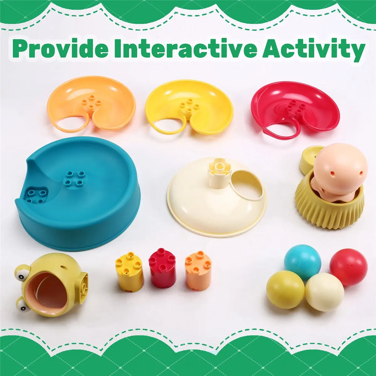 【Promo】LittleDutch Spiral Tower - Endless Fun with Colorful Stackable Parts for Toddlers