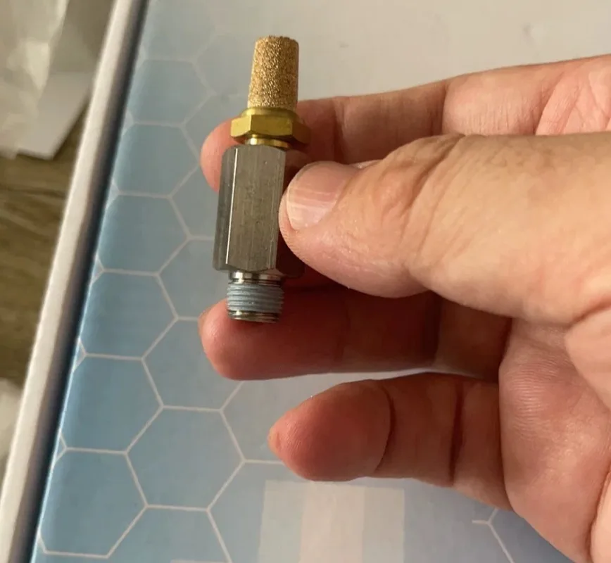 For Vacuum Pump Muffler Replacement Part Compatible with XG1.DWB-1.2B Pulse Vacuum Sterilizer