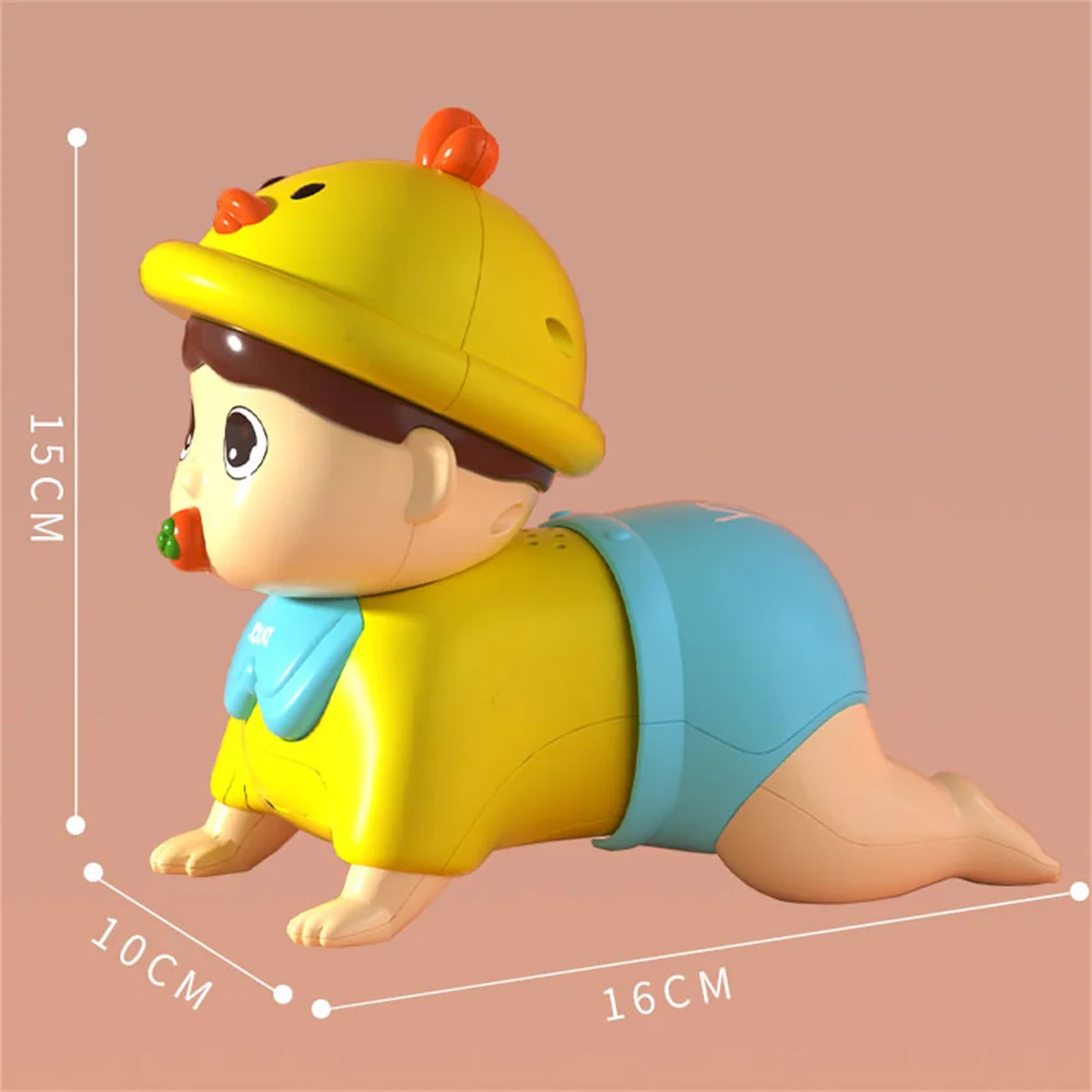 Electric Crawl Toy para bebês meninos e meninas, Music Doll, Walking Child Puzzle, Toddlers Learn to Climb, Early Education Toys