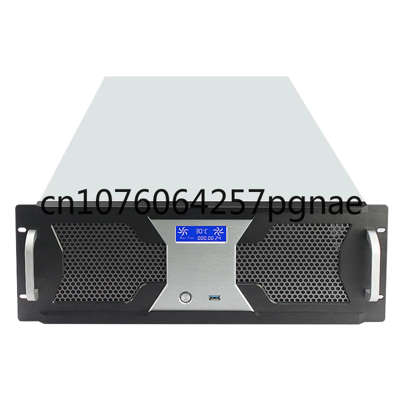 4U Rack Server Computer Case with LCD Adapter 13*15