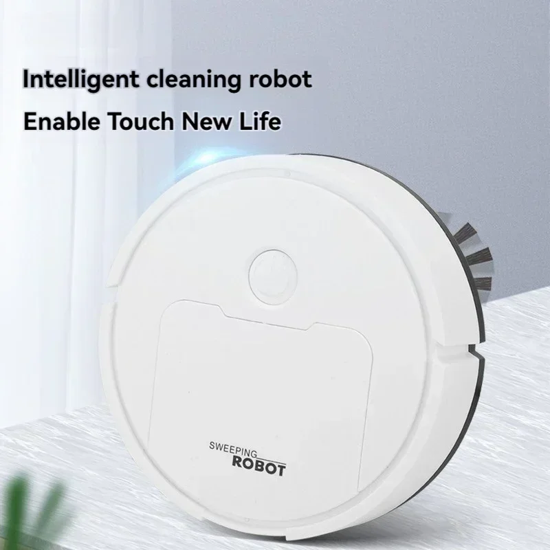 Mini Intelligent Sweeping Robot Suction Sweeper 3-in-1 Automatic Household Lazy Sweeper Cordless Vacuum Cleaner Carpet Cleaner