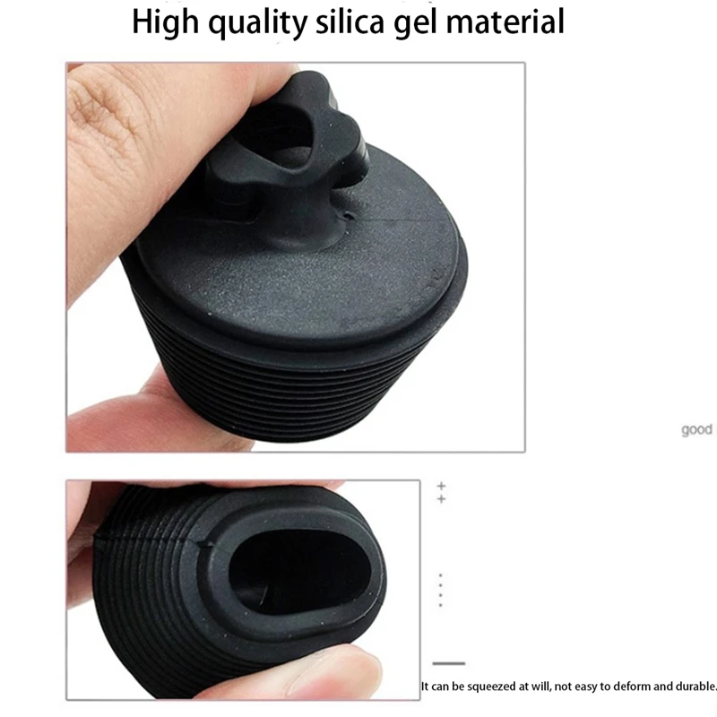 سدادة حوض الاستحمام العالمية، سدادة حوض الاستحمام من السيليكون، سدادة تصريف حوض الاستحمام لمصارف حوض الاستحمام في المطبخ (عبوتان)